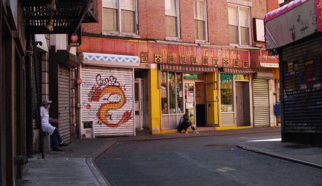 Sidewalk Shopping ~ Chinatown, NYC