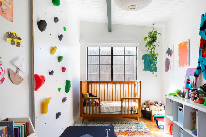 Dylan Odbert Los Angeles Midcentury Modern House Tour - Kid's Bedroom