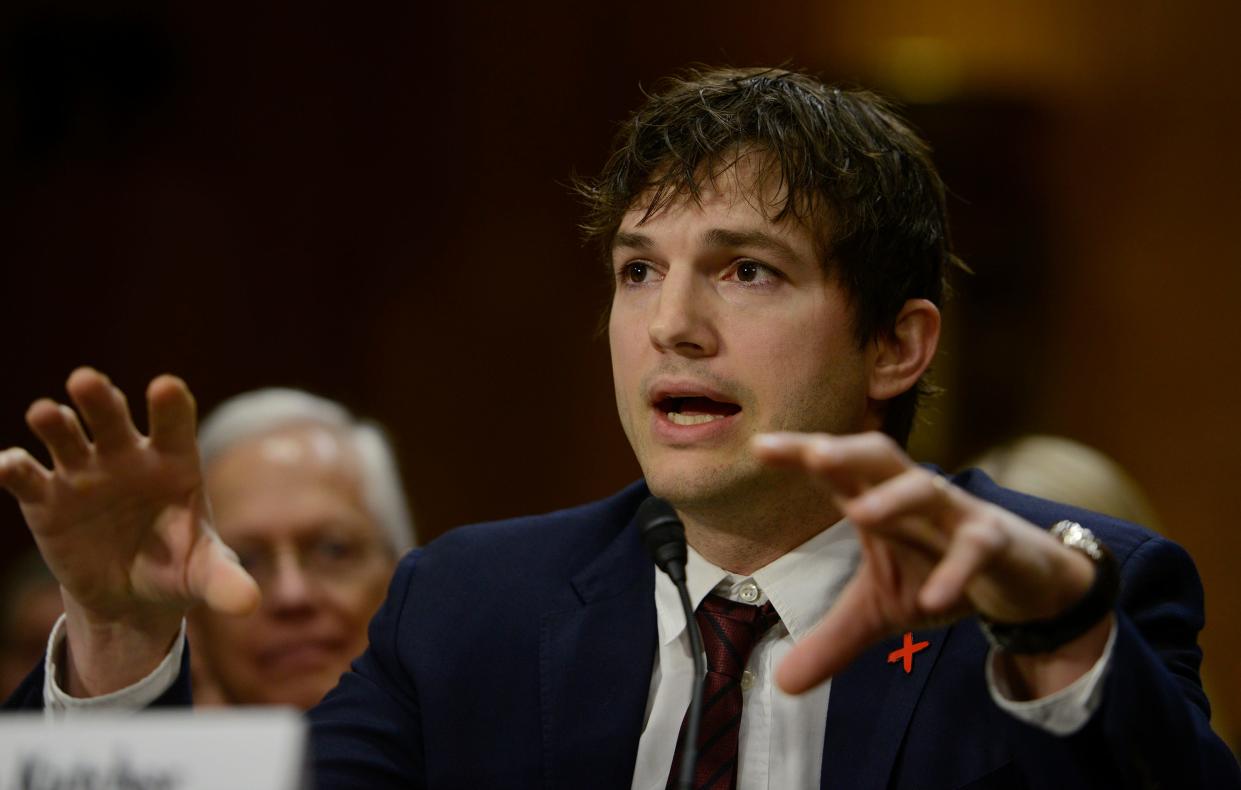 Ashton Kutcher testifies before Congress