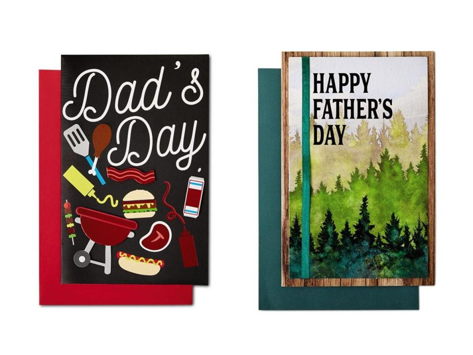 aldi fathers day cards