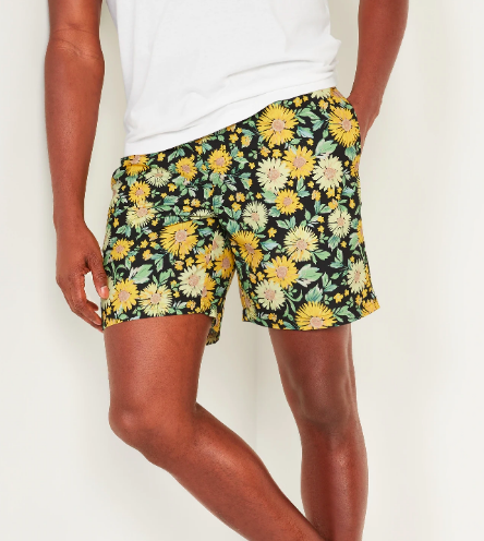 PacSun Watercolor 17 Swim Trunks