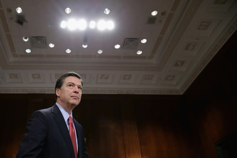 In a new book, former Federal Bureau of Investigation director James Comey says Donald Trump is immoral and unfit to be US president