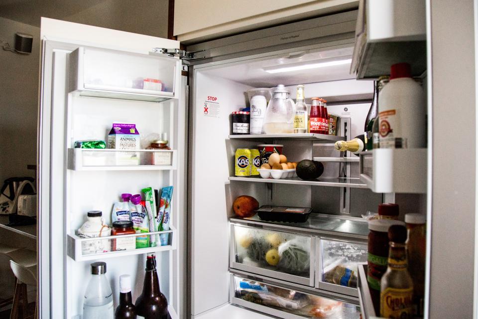 Can you imagine if an Airbnb fridge was this stocked. The possibilities!!!
