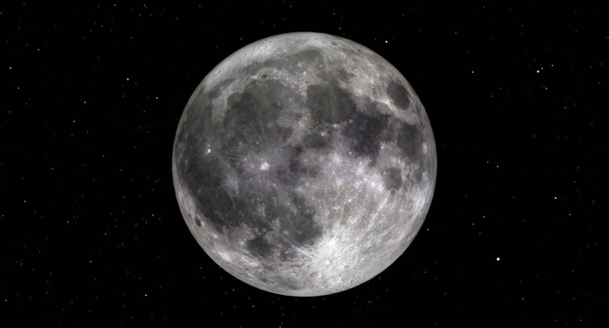 See the Full Strawberry Moon of June share the sky with Mars and a half