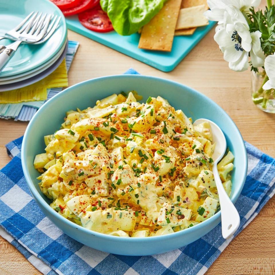easter lunch ideas egg salad