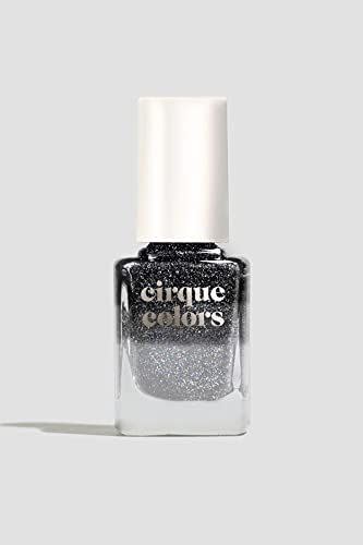 <p><strong>Cirque Colors</strong></p><p><strong>$16.00</strong></p><p><a href="https://www.amazon.com/dp/B09GW3P91X?tag=syn-yahoo-20&ascsubtag=%5Bartid%7C2141.g.37953024%5Bsrc%7Cyahoo-us" rel="nofollow noopener" target="_blank" data-ylk="slk:Shop Now;elm:context_link;itc:0;sec:content-canvas" class="link ">Shop Now</a></p><p>This thermal nail polish changes color based on temperature. This particular formula <strong>changes to black when cold and gray when warm</strong>. Meaning you’ll have a new manicure at different points of the day! It also features scattered holographic sparkles.</p>