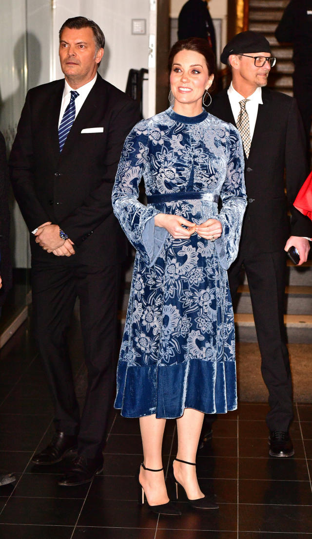 Tory Burch - Cressida Bonas wearing our Leah dress to Princess Eugenie and  Jack Brooksbank's wedding