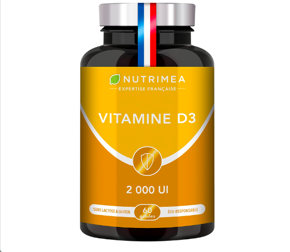 Gélules de Vitamine D Nutrimea