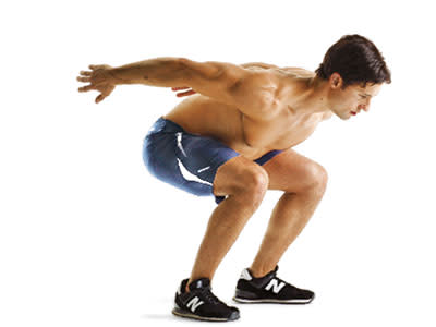 Plyometric jump - 10 reps