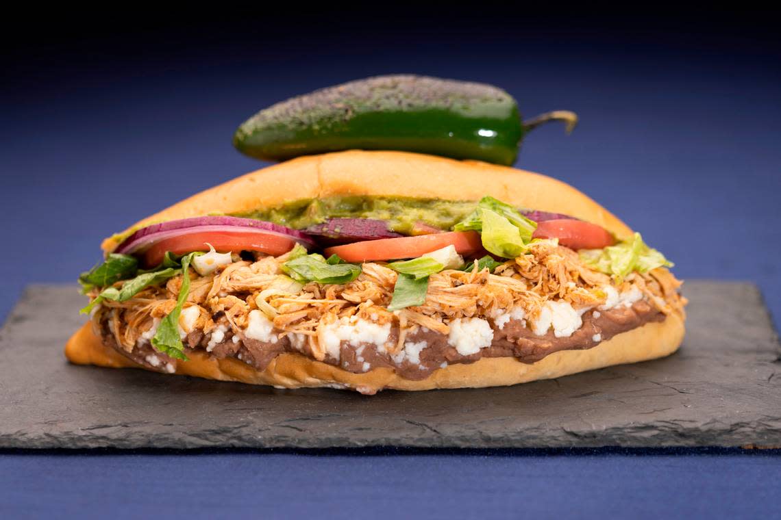 Torta, food photos for Legends at AT&T Cowboys Stadium in Arlington, TX on August 12, 2022.