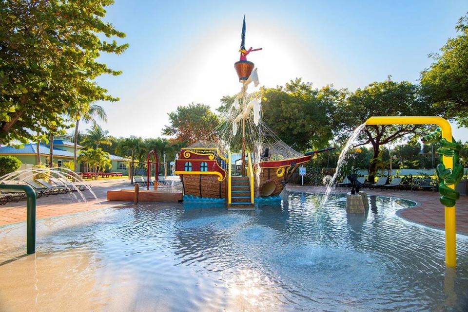 The Pirate Pool at Hawks Cay Resort on Duck Key.