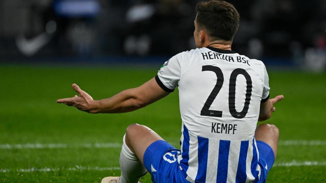 Zwei Spiele Sperre für Herthas Kempf