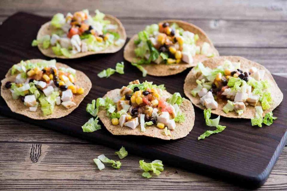 Chicken Salad Tostadas