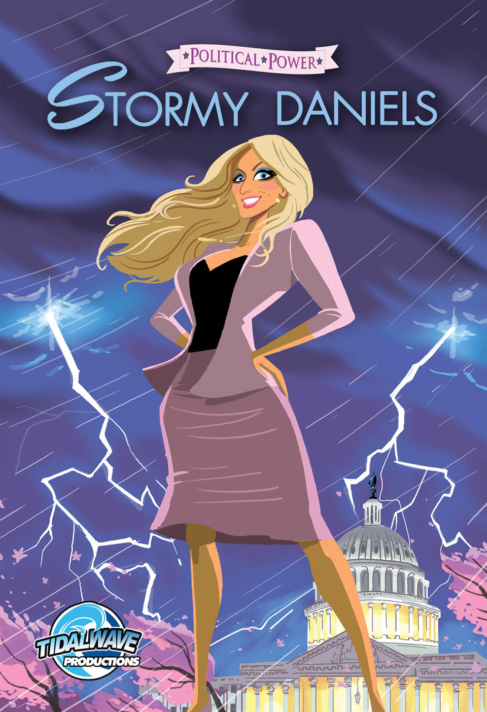 Stormy Daniels takes on the White House. (Photo: TidalWave Productions )