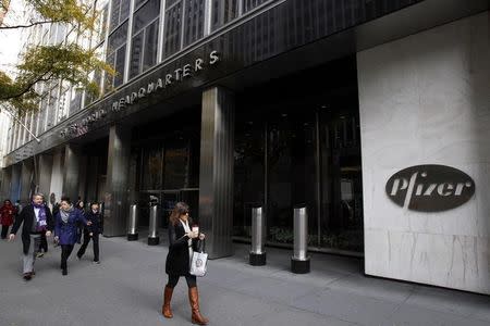 Pfizer Rises 3%