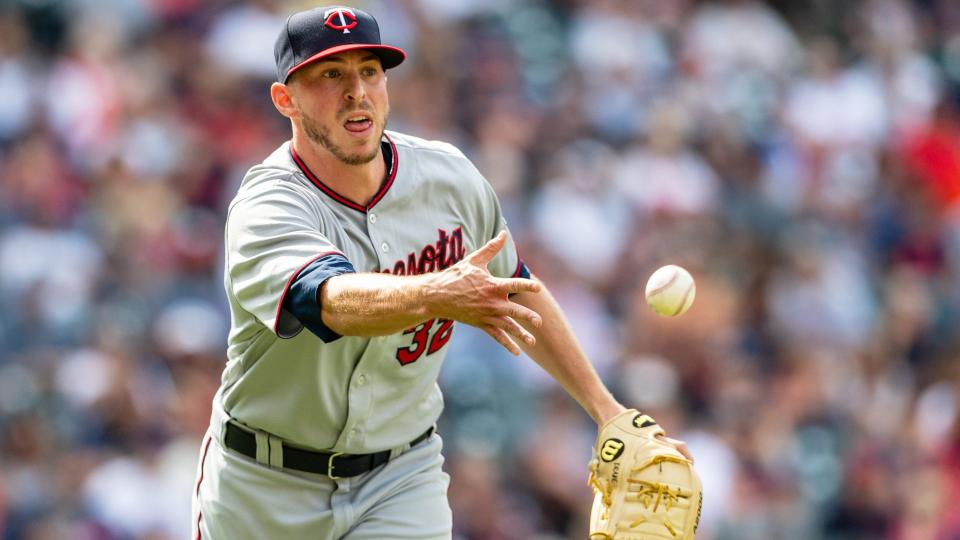 The Blue Jays claimed pitcher Oliver Drake off waivers from the Rays on Monday. (AP)