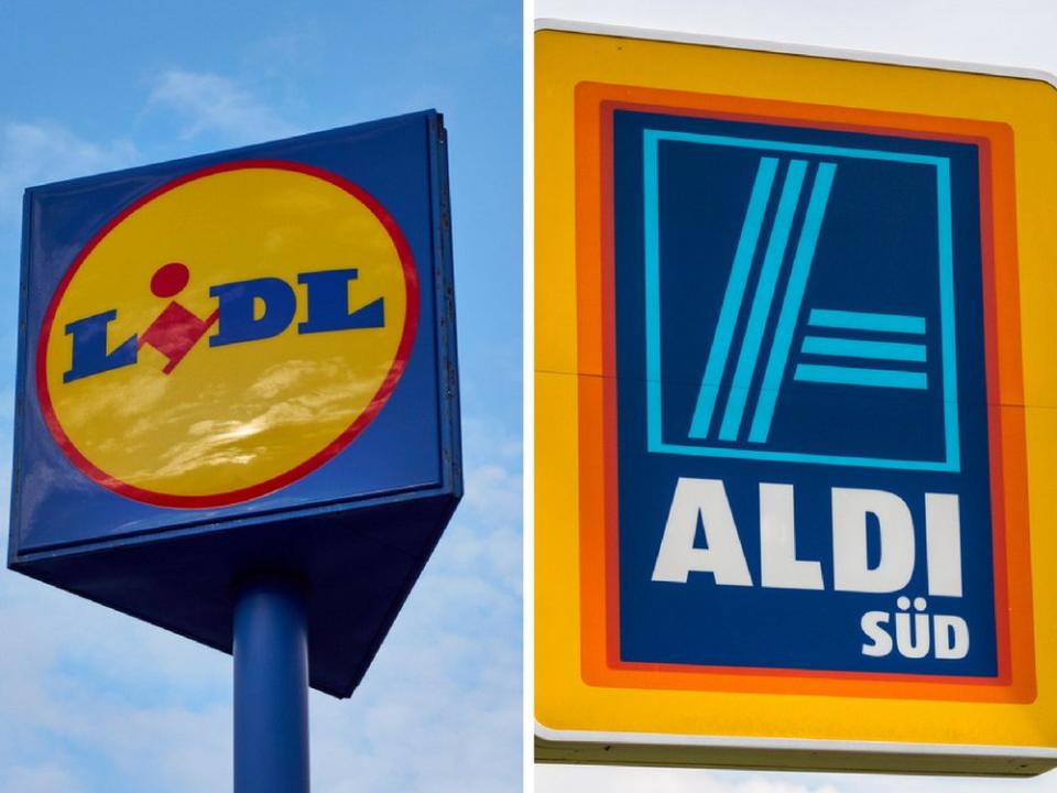 Lidl und Aldi stehen permanent im Wettbewerb miteinander.