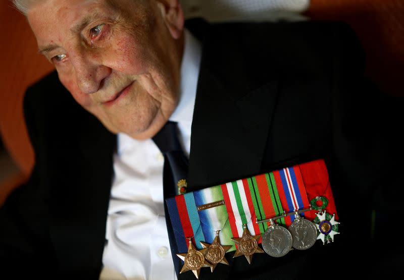 British WWII Veteran ahead of D-Day 80th Anniversary