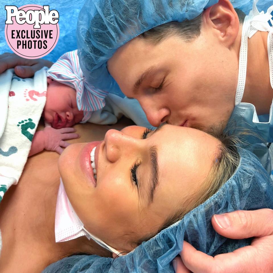 Josh and Abbie Herbert Welcome First Baby
