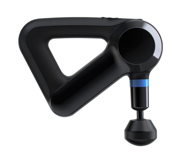 Theragun Elite Bluetooth Handheld Percussive Massage Device. Image via Best Buy.