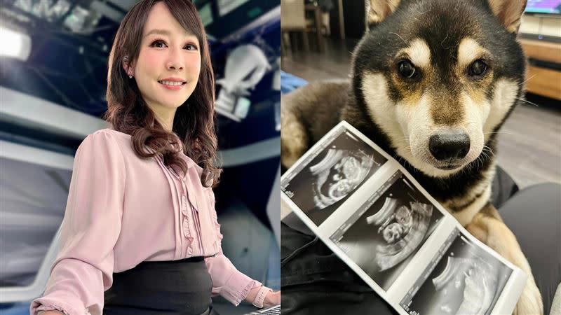 吳宇舒宣布喜訊「懷孕五個月」，曬出甜美孕照。（圖／翻攝自吳宇舒臉書）