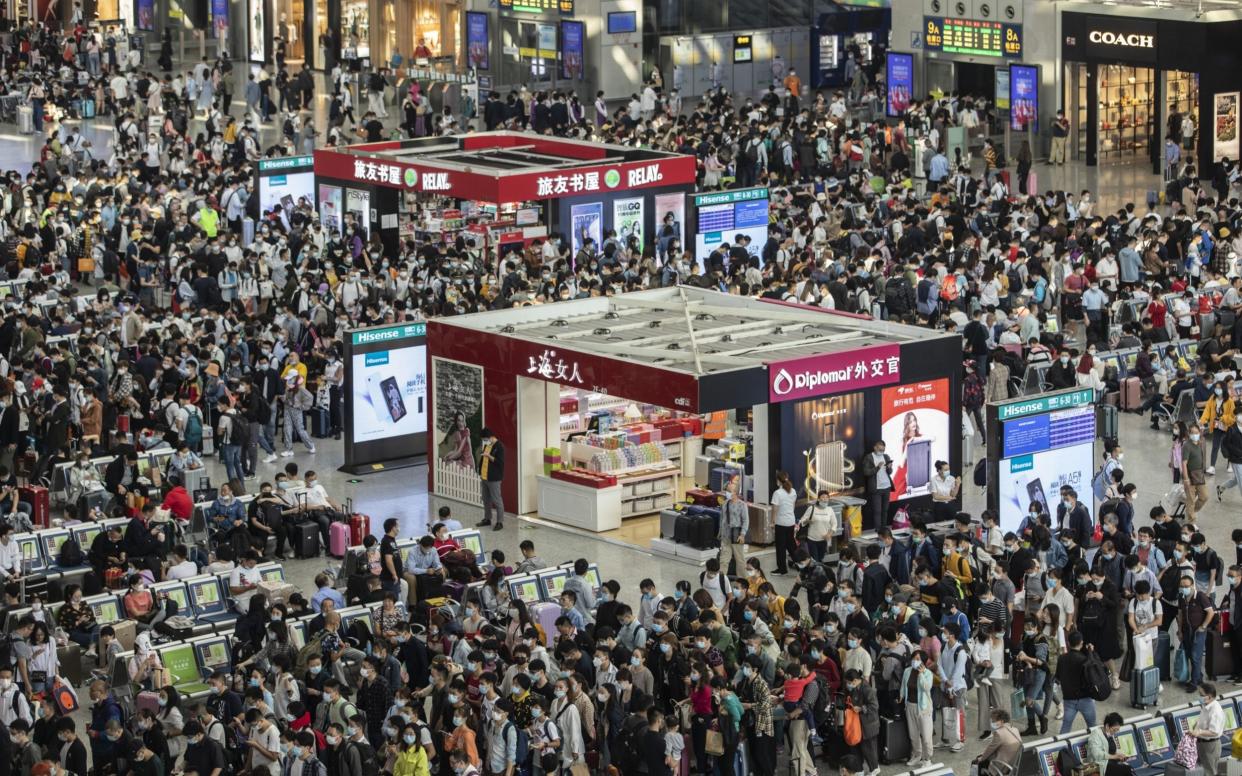 China's Golden Week holiday this year starts with the Mid-Autumn Festival and National Day -  Qilai Shen/Bloomberg