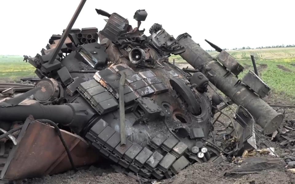 Ukrainian tanks have been under threat from the air in Zaporizhzhia - @mod_russia/Newsflash