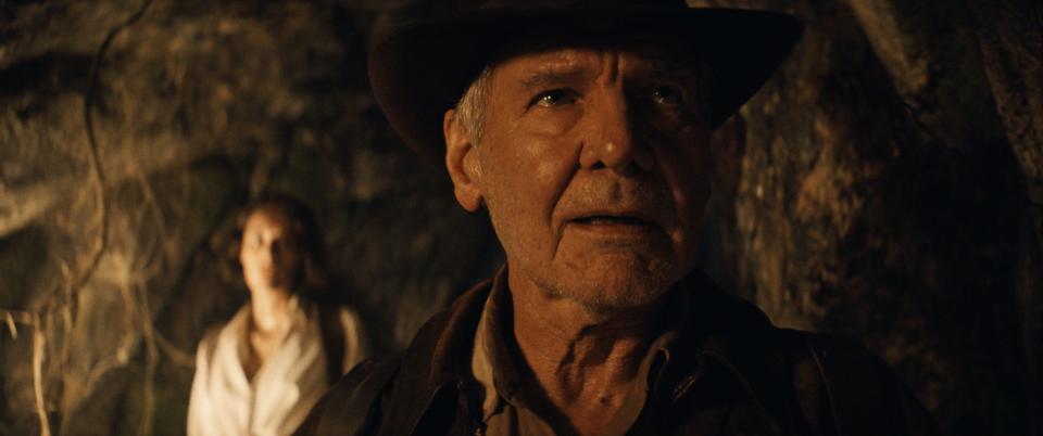 Harrison Ford (with Phoebe Waller-Bridge) returns for one final adventure in "Indiana Jones and the Dial of Destiny."