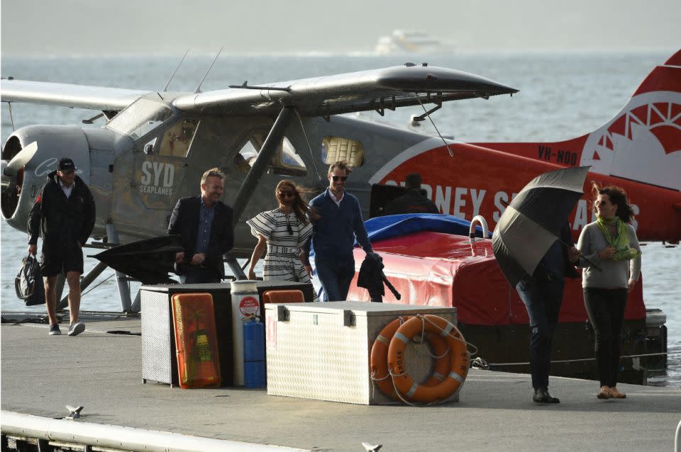 Pippa Middleton and husband James flew on the same Sydney Seaplane in May. Photo: Getty