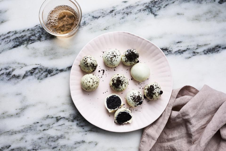 White Chocolate OREO Cookie Balls