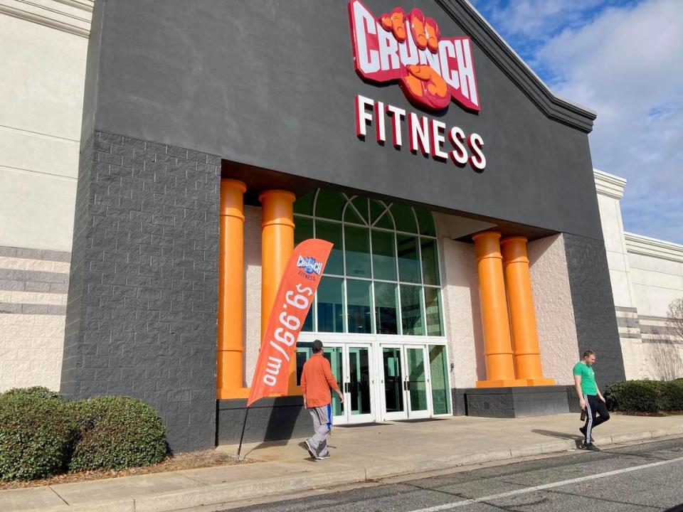 Crunch Fitness opened in December of 2022 in the Houston County Galleria in Centerville.