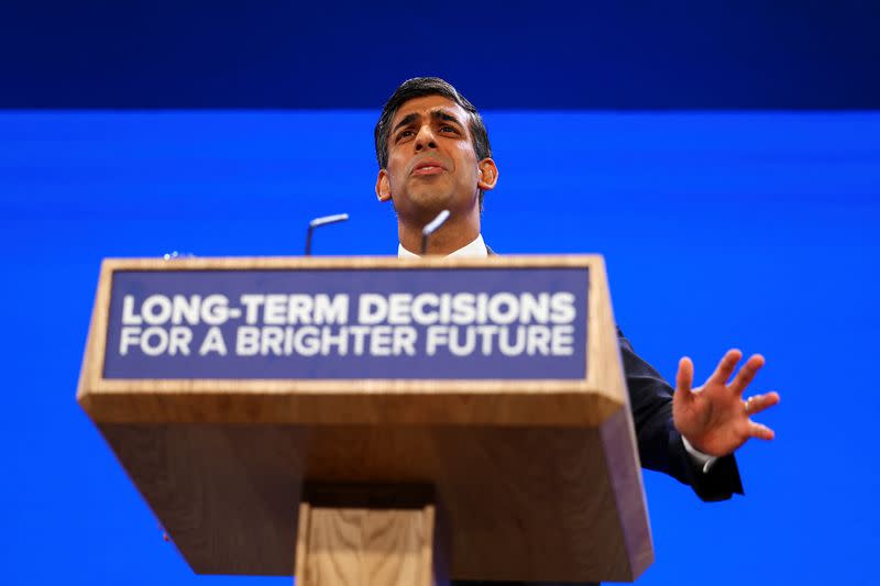 Britain's Conservative Party's annual conference in Manchester