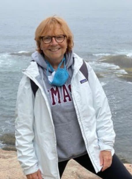 The author at Acadia National Park during the pandemic. 