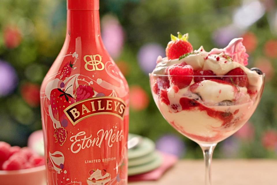 Baileys has created an Eton Mess version for the jubilee (Handout)