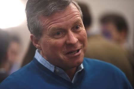 FILE PHOTO - U.S. Representative Charlie Dent is interviewed during the 2017 "Congress of Tomorrow" Joint Republican Issues Conference in Philadelphia, Pennsylvania, U.S. January 25, 2017. REUTERS/Mark Makela