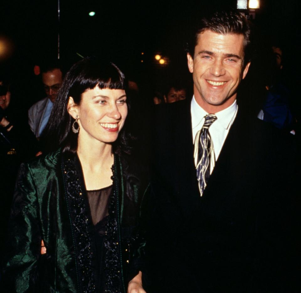 Robyn Moore and Mel Gibson