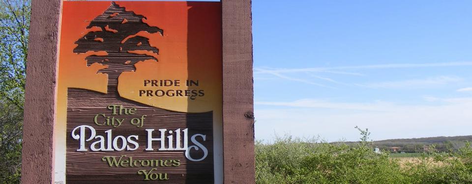 palos hills sign