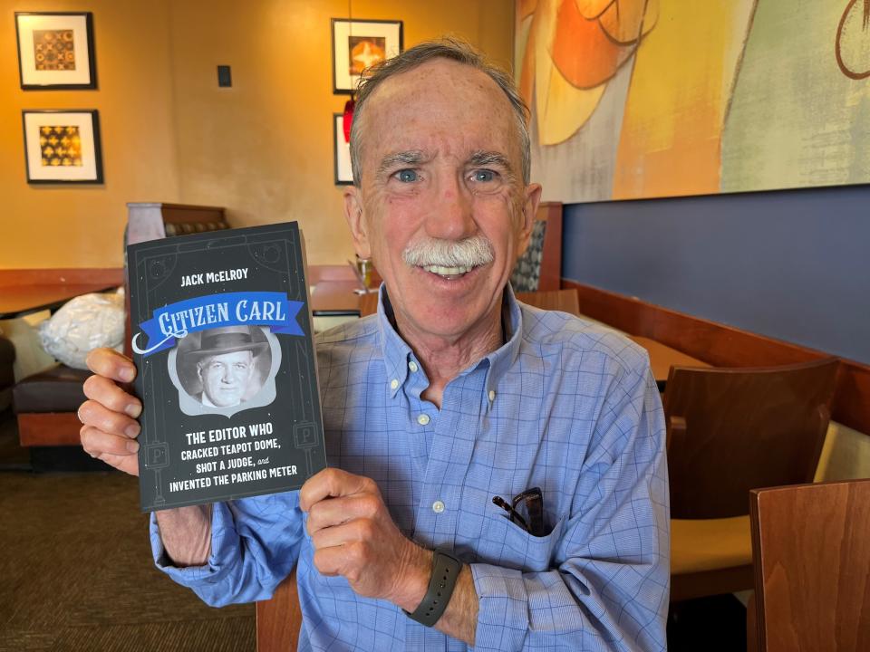 Former News Sentinel editor Jack McElroy thoroughly enjoyed researching his biographical book, “Citizen Carl,” about the crusading publisher and editor Carl Magee.