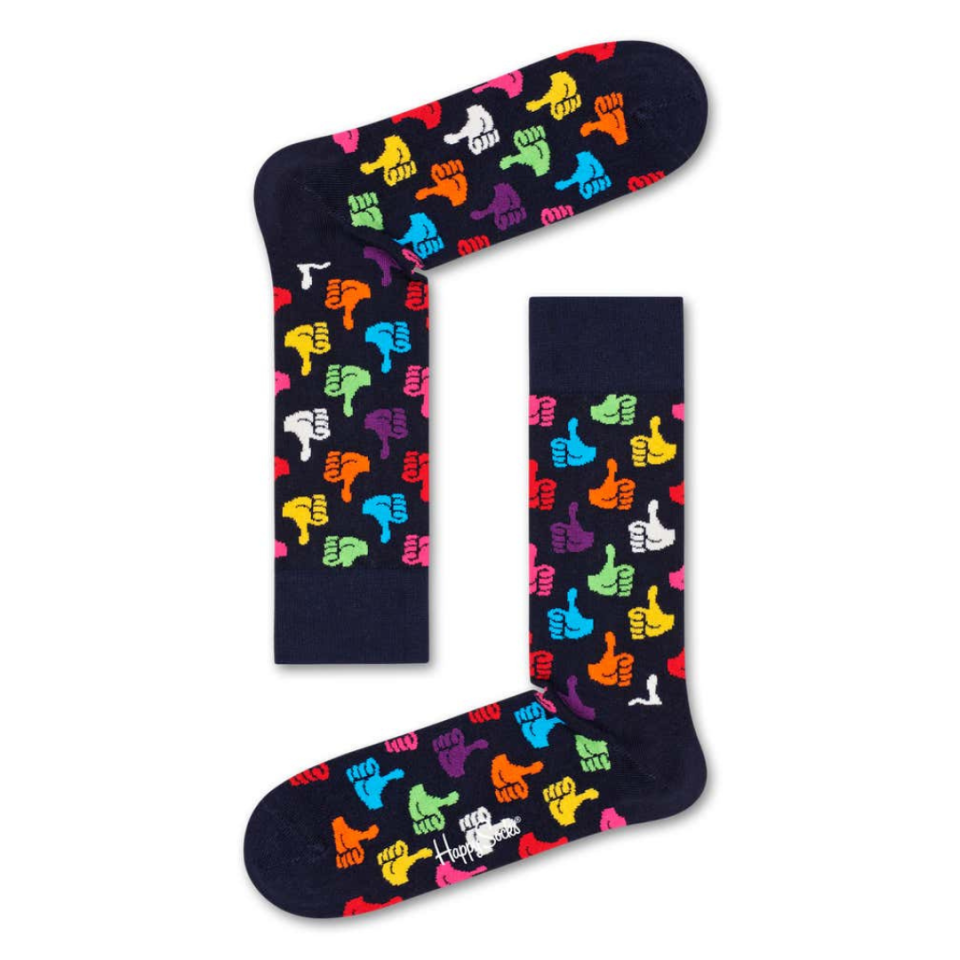 <p><a href="https://go.redirectingat.com?id=74968X1596630&url=https%3A%2F%2Fwww.happysocks.com%2Fus%2Fproduct%2FTHU01-6500&sref=https%3A%2F%2Fwww.cosmopolitan.com%2Fstyle-beauty%2Ffashion%2Fg23513430%2Ffunny-gifts-for-men%2F" rel="nofollow noopener" target="_blank" data-ylk="slk:Shop Now;elm:context_link;itc:0;sec:content-canvas" class="link ">Shop Now</a></p><p>Thumbs Up Sock</p><p>happysocks.com</p><p>$16.00</p>