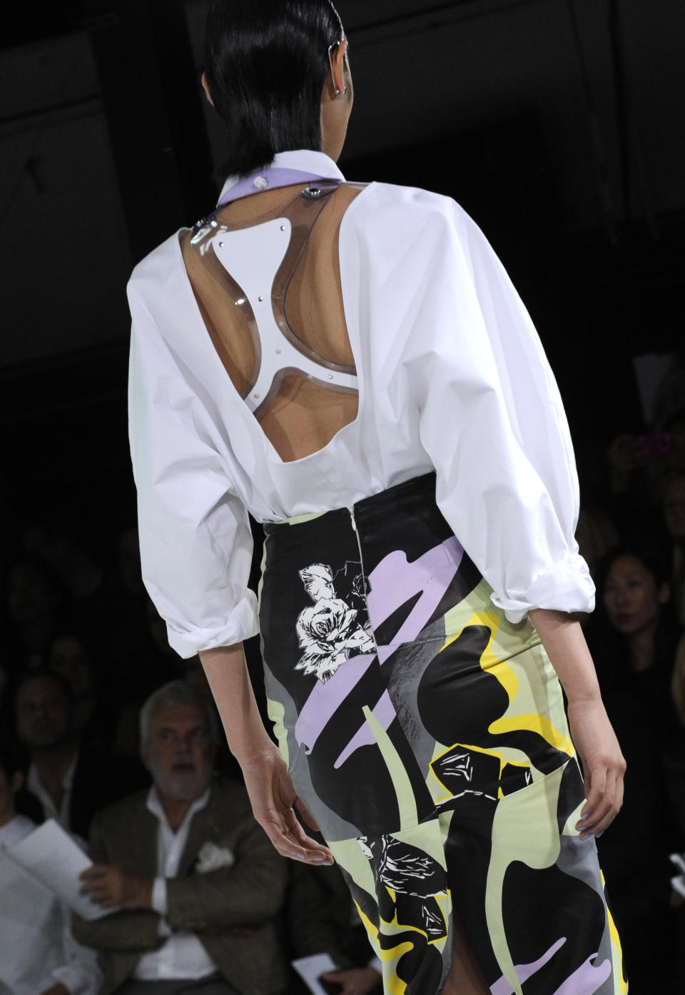 The Prabal Gurung Spring 2014 collection is modeled during Fashion Week, Saturday, Sept. 7, 2013, in New York. (AP Photo/Louis Lanzano)