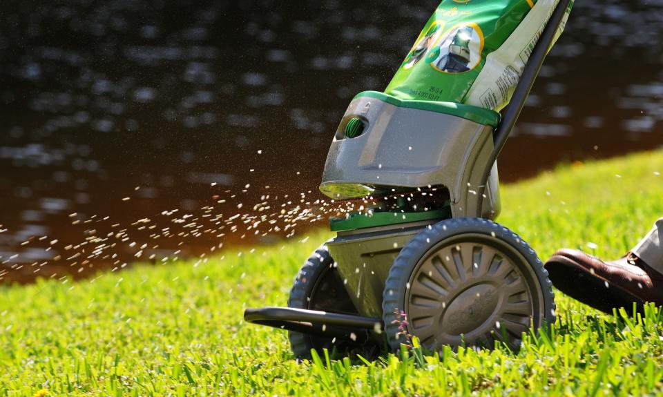 Brevard regulations prohibit spreading fertilizer on lawns and yards from June 1 through Sept. 30. The fine can be up to $500.