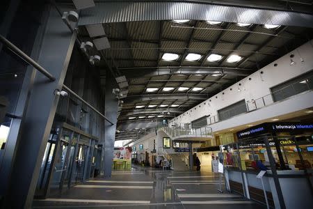 The main hall area is seen at the airport in Lodz October 10, 2014. REUTERS/Kacper Pempel