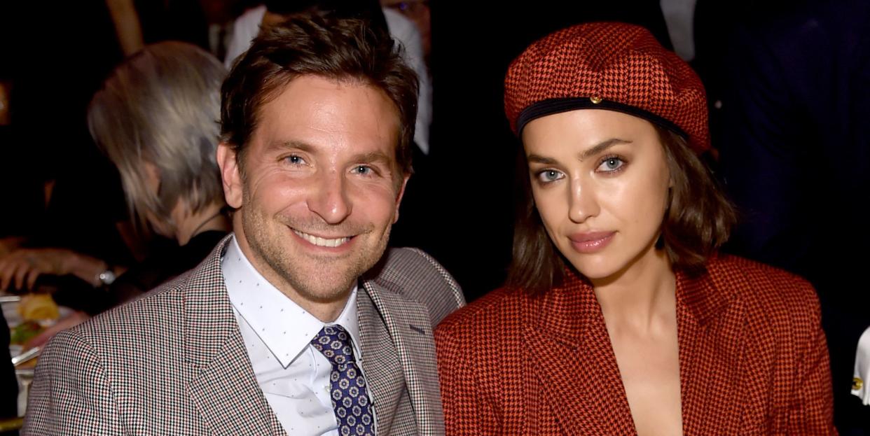 new york, ny   january 08 bradley cooper and irina shayk attend the national board of review annual awards gala at cipriani 42nd street on january 8, 2019 in new york city  photo by jamie mccarthygetty images for national board of review