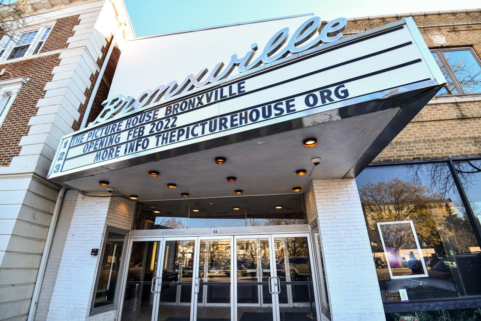 The marquee for The Picture House Bronxville.