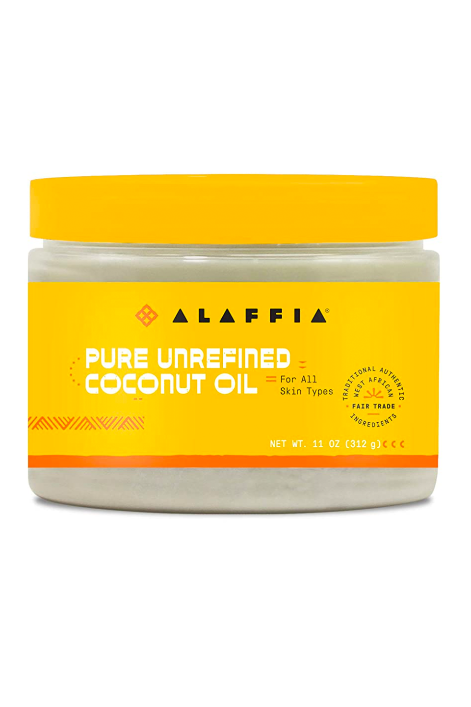 6) Alaffia Pure Unrefined Coconut Oil