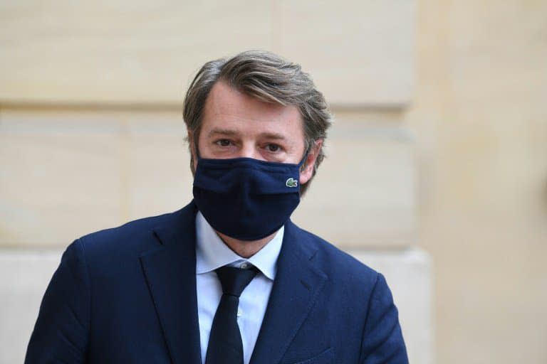 François Baroin, président de l'Association des maires de France (AMF), le 30 septembre 2020 à Paris - Alain JOCARD © 2019 AFP