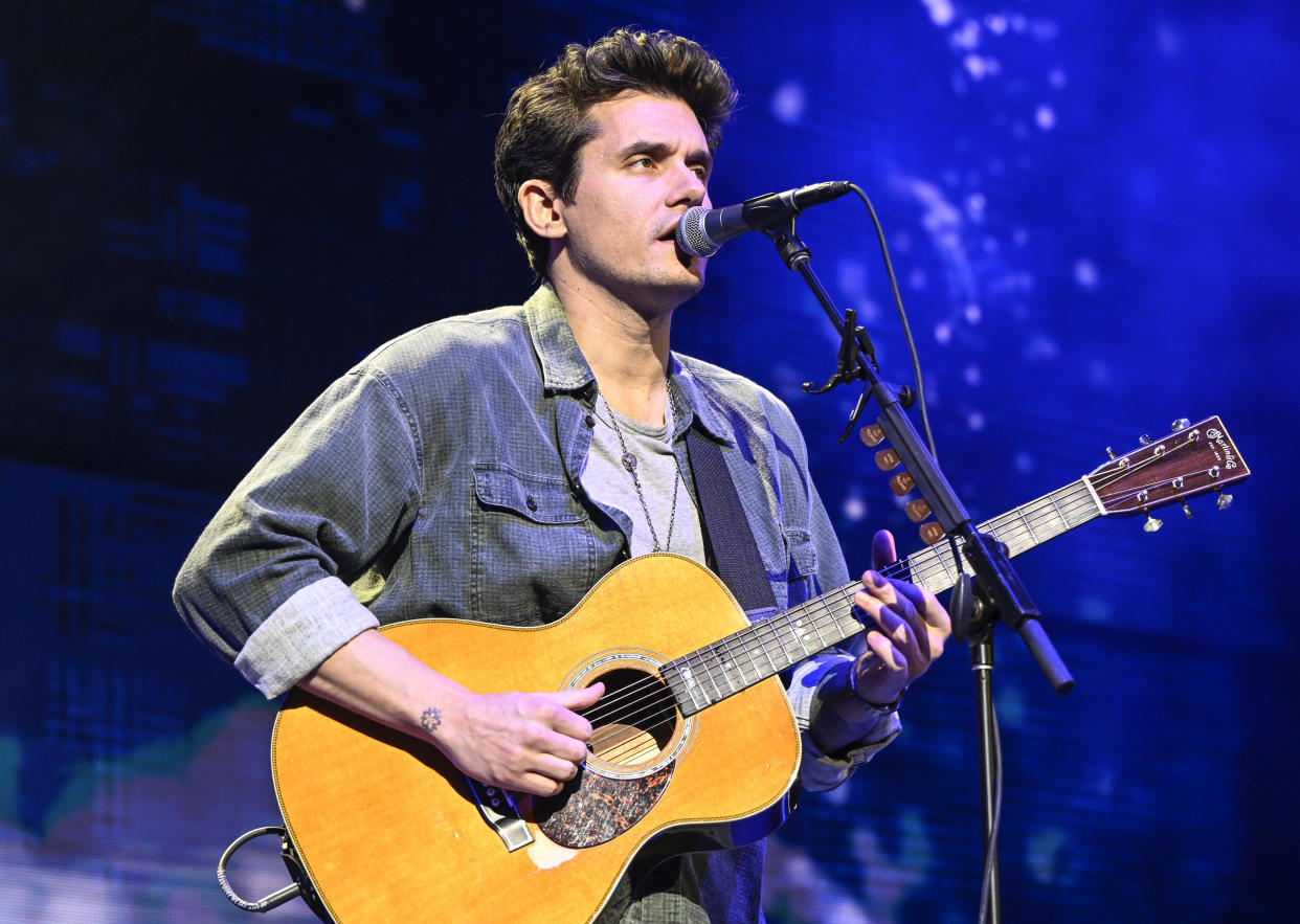 SAN JOSE, CALIFORNIA - DECEMBER 02: John Mayer performs at Alice 97.3's Alice In Winterland at SAP Center on December 02, 2022 in San Jose, California. (Photo by Steve Jennings/WireImage)