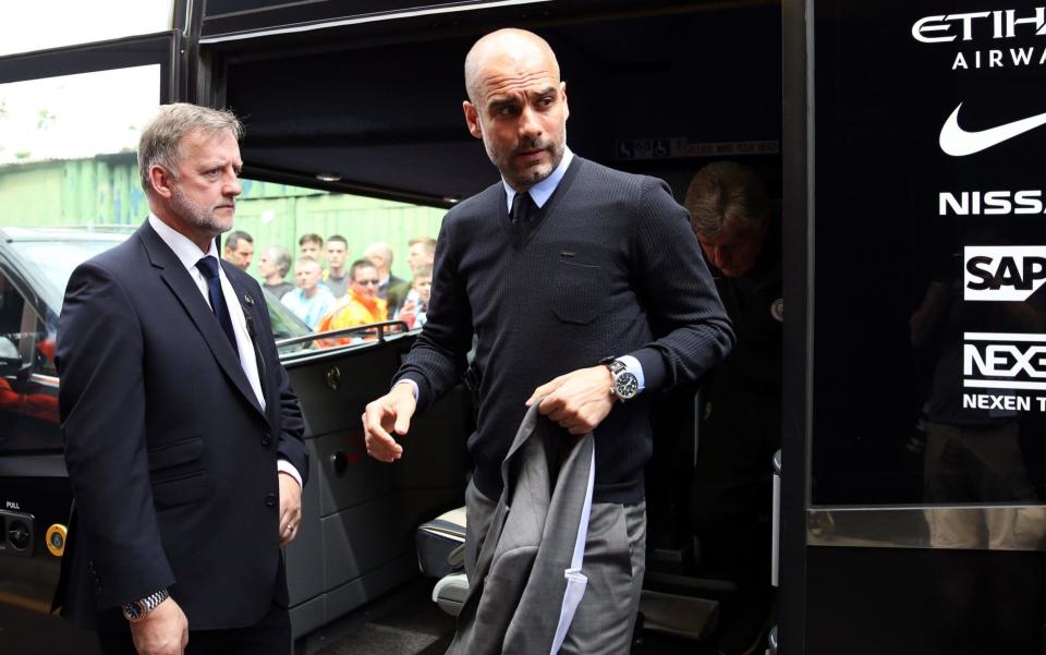 Guardiola tweeted his shock at news of the attack earlier today - PA