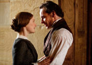 <b>Jane Eyre (2011)</b><br> <b>Scene:</b> The film builds up to the ending when Jane (Mia Wasikowska) finds Rochester near a tree and plants one on him. By the time their passions have fully percolated, Rochester has grown an unsightly, scraggly beard.<br> <b>Offense:</b> Too hairy
