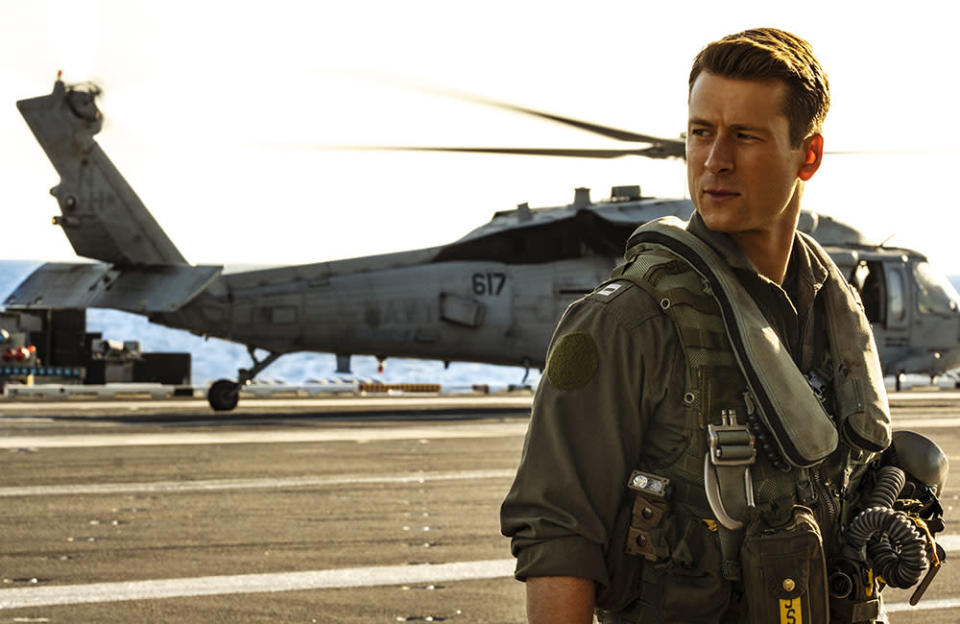 Glen Powell plays “Hangman” in Top Gun: Maverick from Paramount Pictures, Skydance and Jerry Bruckheimer Films. - Credit: Courtesy of Paramount Pictures